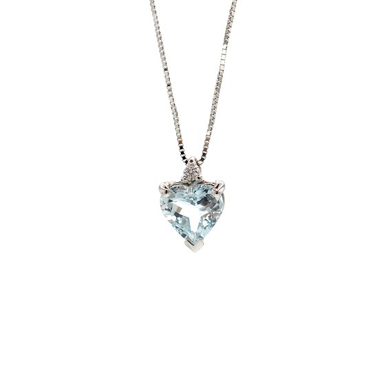 Collana Nardelli Gioielli Donna Ellis in Oro Acquamarina 1 Ct EL0654 - EL0654